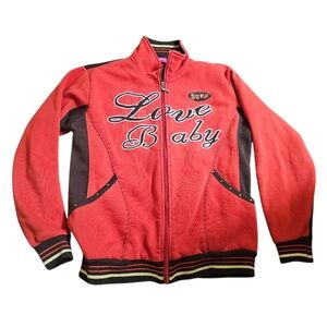 Y2K Minnie‎ Mouse Embroidered Jacket Miss Reemo Size Large